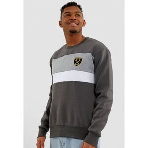 $60 Value West Ham United Sweatshirt Grey White Soccer/football-Hammers 3XL